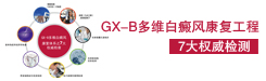 GX-B多维白癜风康复工程七大权威检测